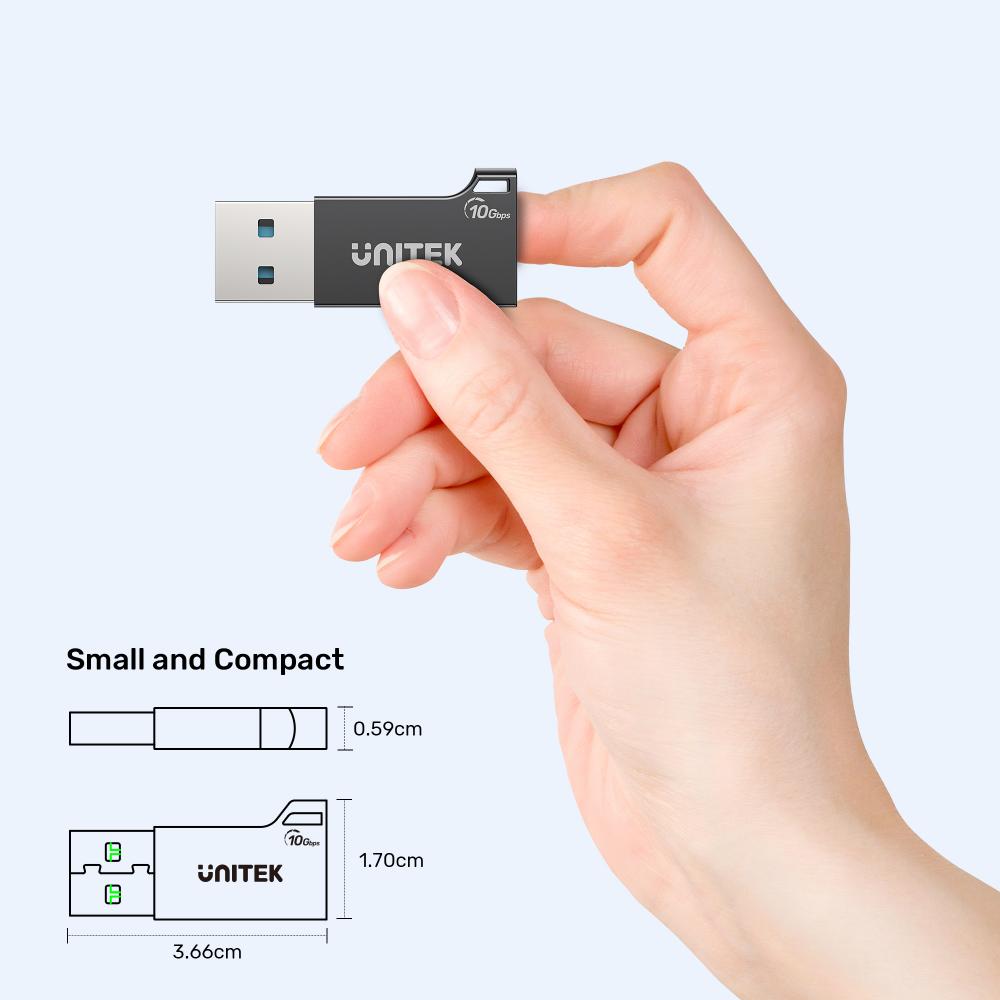 Unitek 10Gbps USB-A to USB-C Adapter (A1049ABK01)