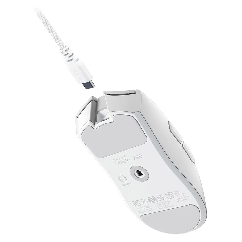 Razer Viper V4 Pro Wireless Gaming Mouse - White