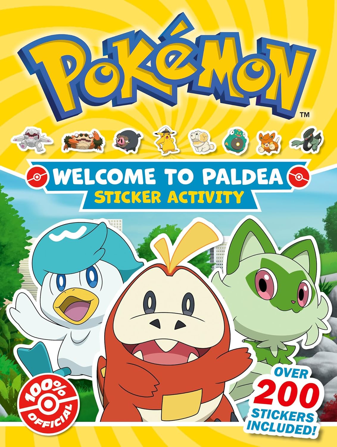 Pokemon: Welcome To Paldea Sticker Activity