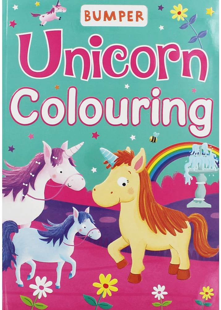Bumper Unicorn Colouring Book