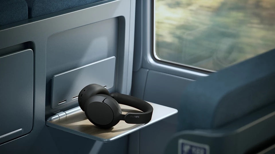 Philips Over-Ear Wireless Headphones TAH6000BK/97 - Black