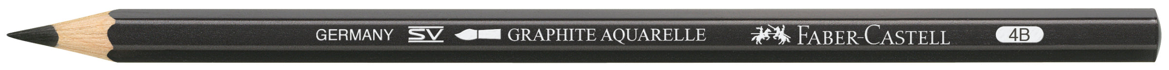 Faber-Castell Graphite Aquarelle Pencil 4B, Watersoluble-117804