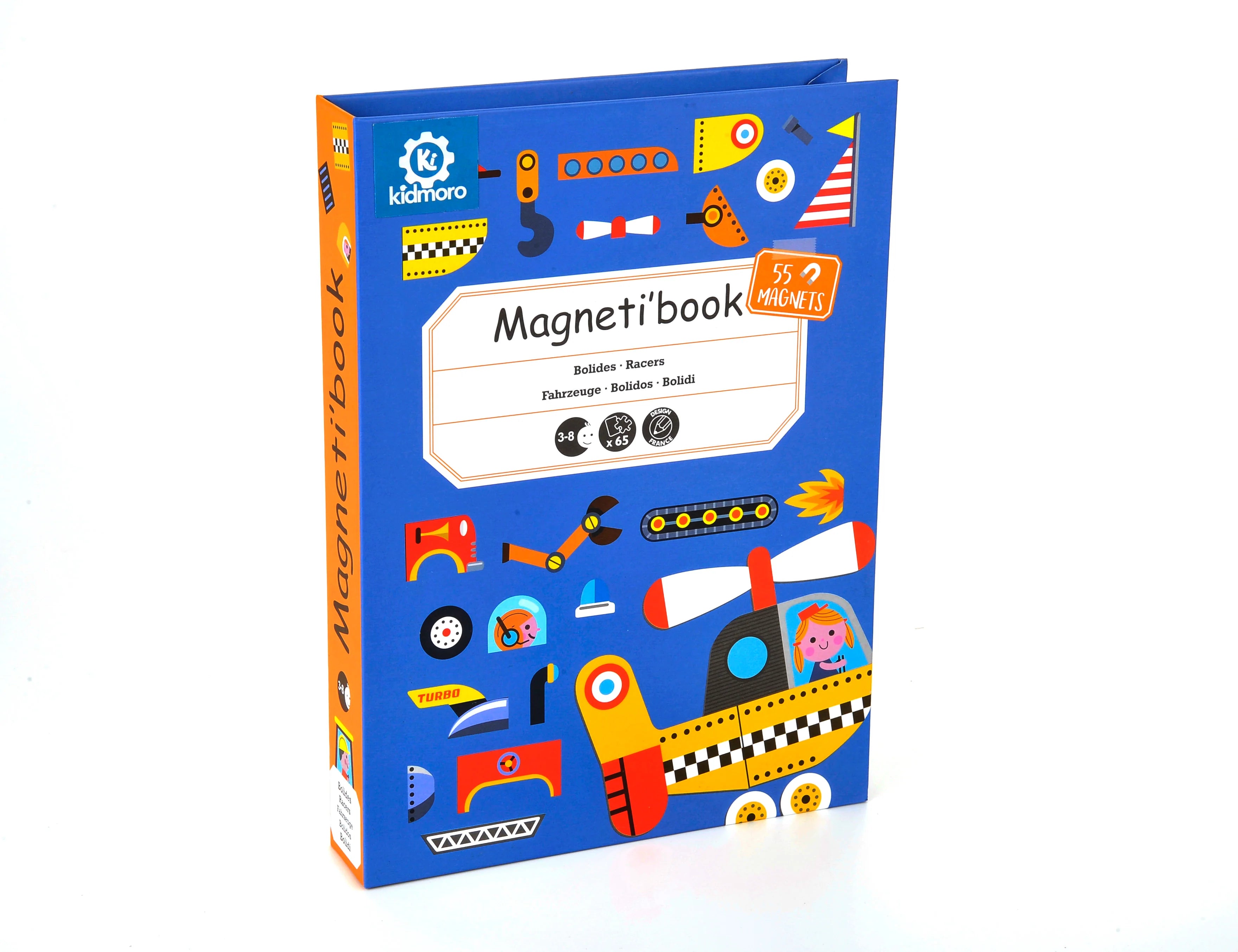KIDMORO MAGNETIC PUZZLE VEHICLES