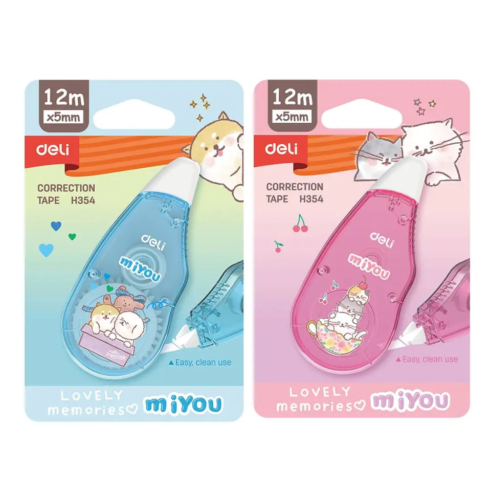 DELI CORRECTION TAPE 5MM×12M