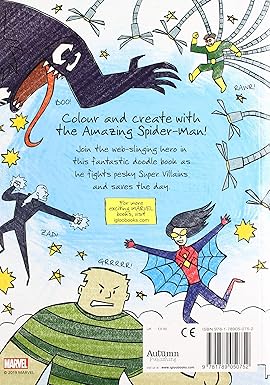 Marvel Spider-man Doodle Book