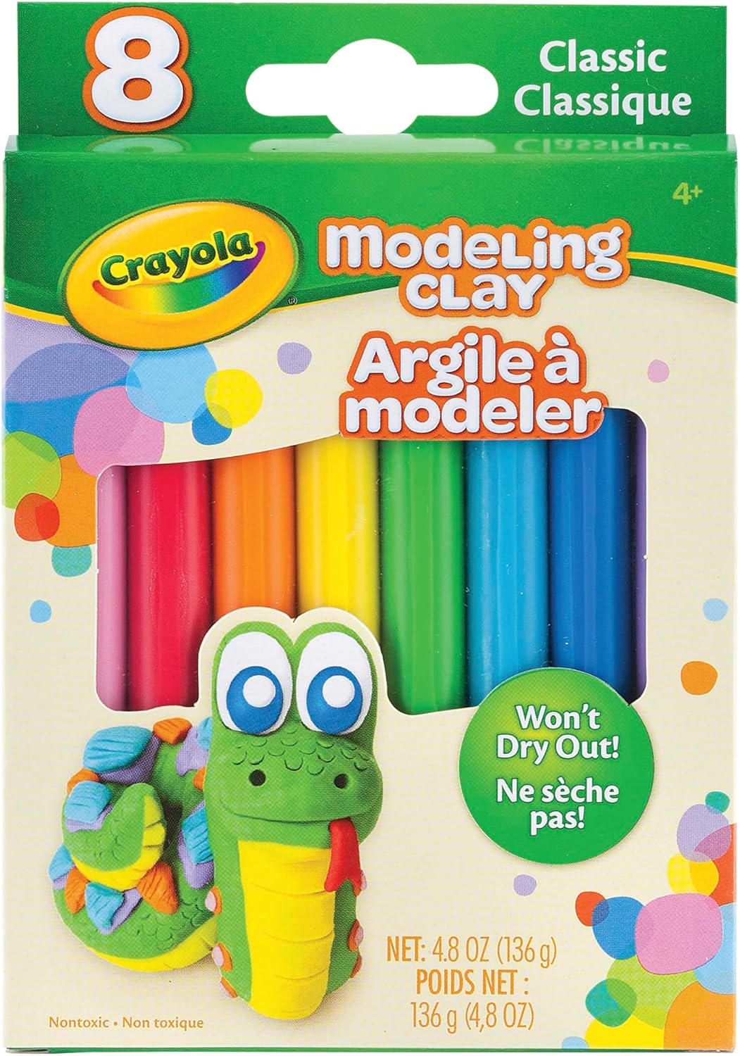 Crayola Modeling Clay 8'S 570312