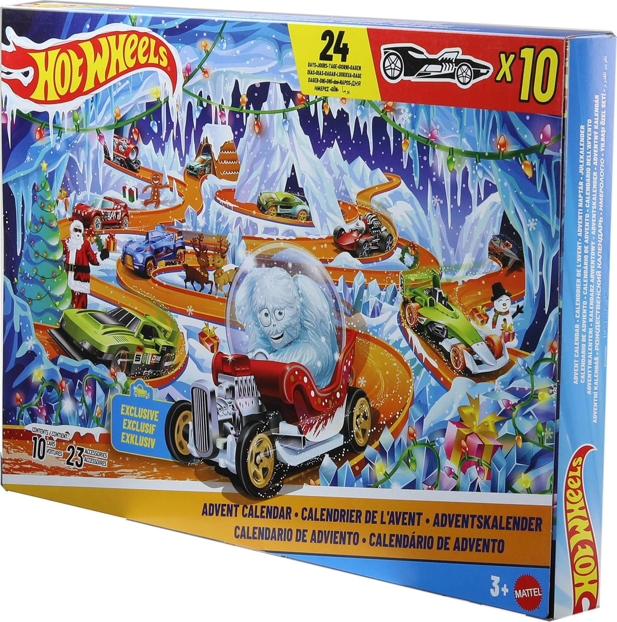 MATTEL HOT WHEELS ADVENT CALENDAR