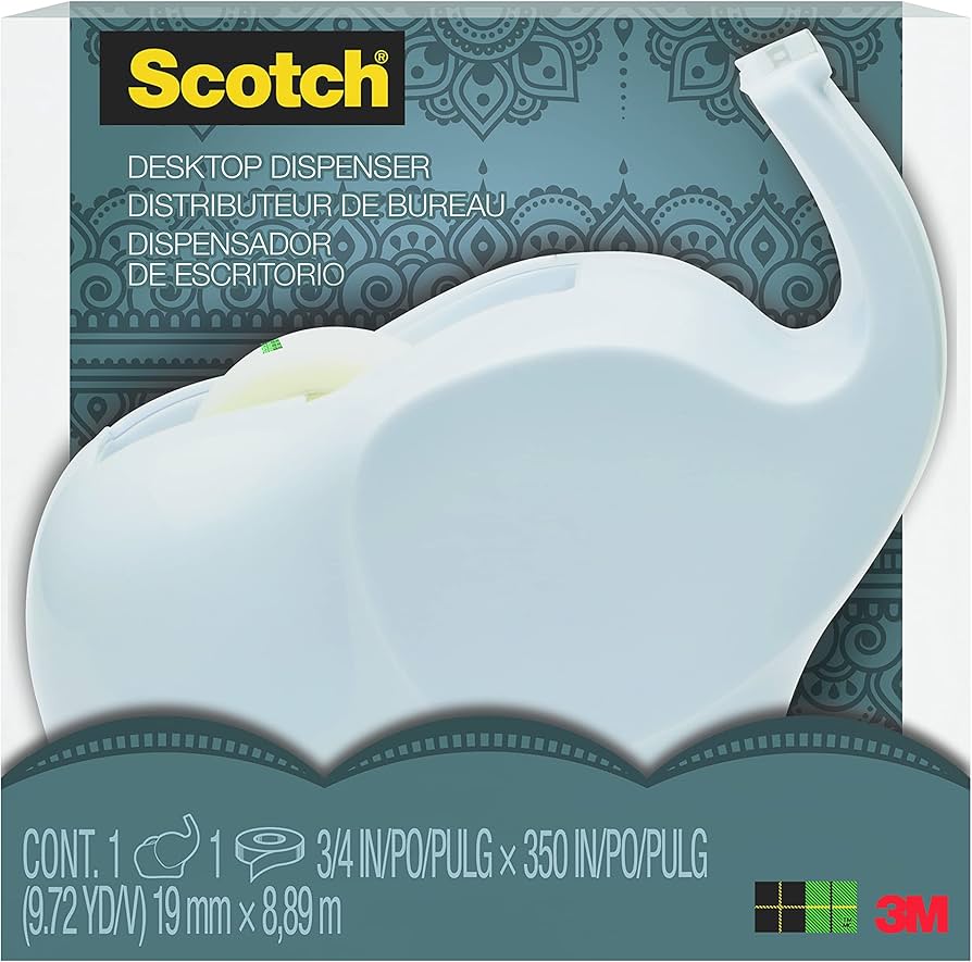 Scotch® C43-ELPHT Elephant Dispenser with Magic Tape