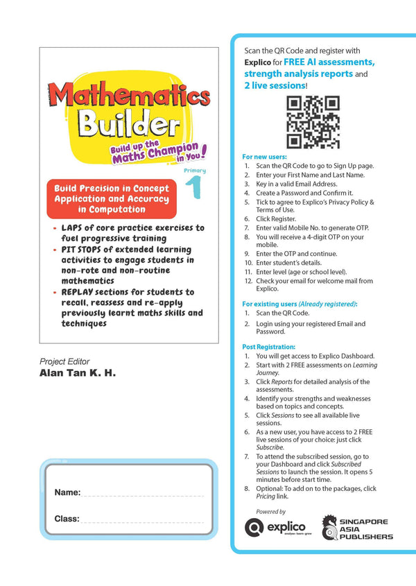 Mathematics Builder Primary 1