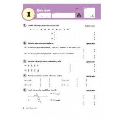 Kumon: Grade 6 Geometry & Measurement