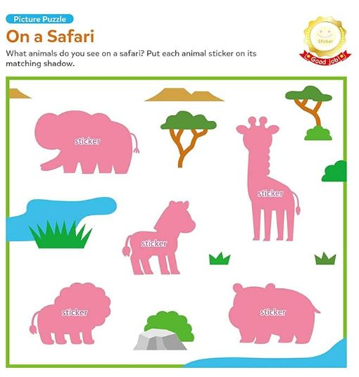 Playsmart 500 Stickers All Our Favorites Things