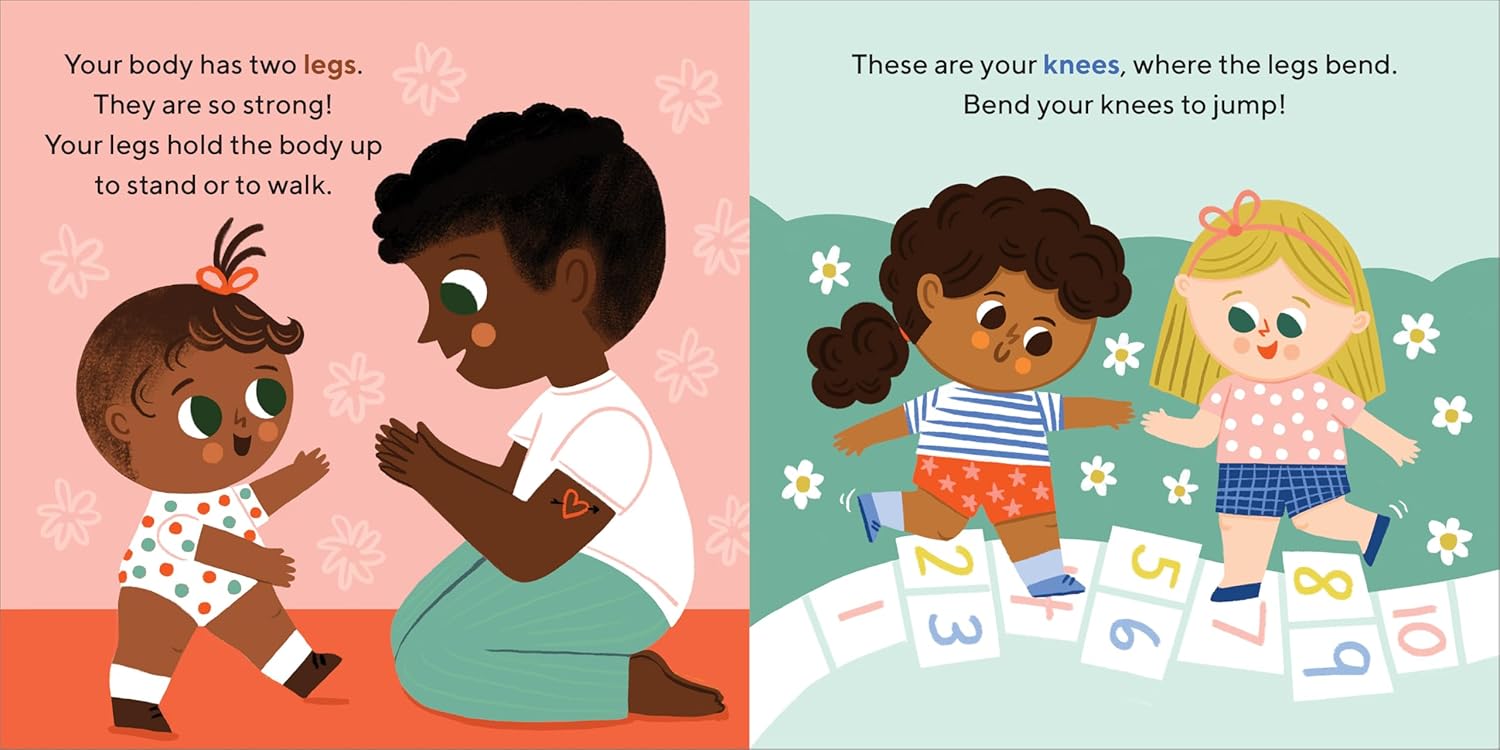 Eyes, Nose, Belly, Toes: My First Human Body Book (Board Book)