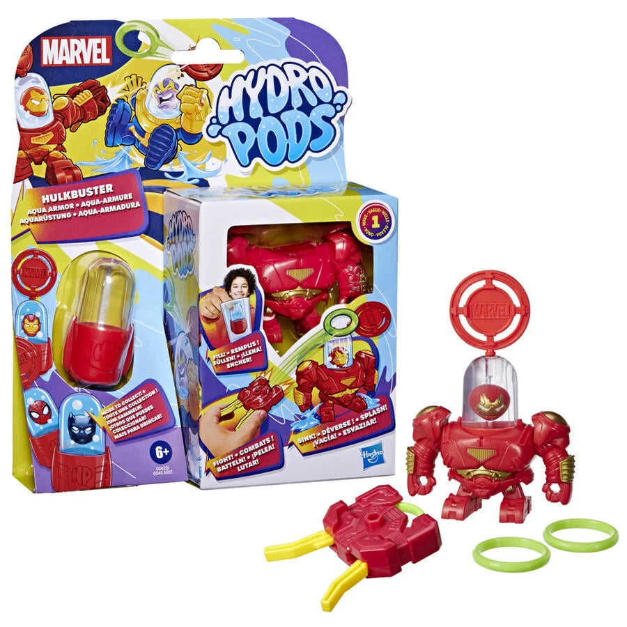 HASBRO HYDRO PODS MARVEL AQUA ARMOR
