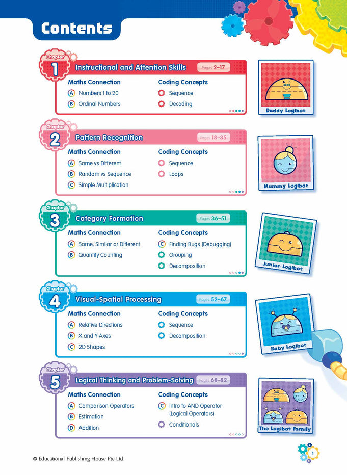Maths And Coding Adventures For Young Explorers (Book A)