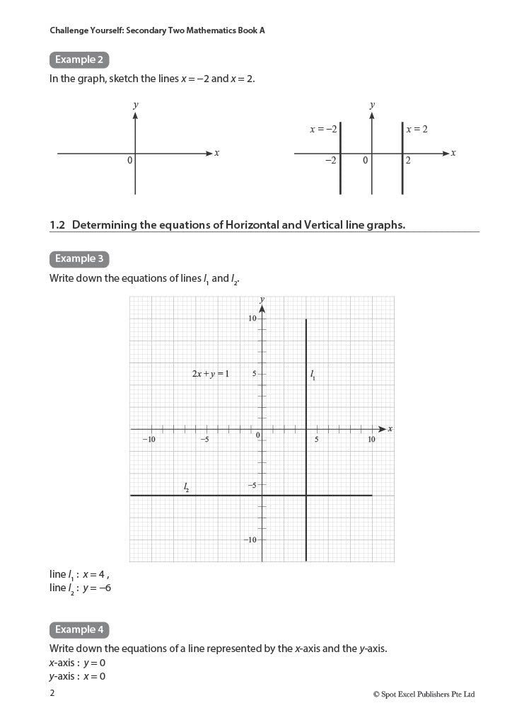 Secondary 2 - Challenge Yourself Secondary Two Mathematics Book A