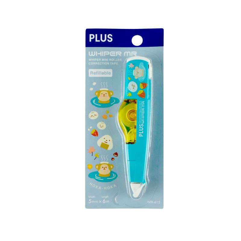 PLUS MR Corr Tape 5mmx6m Kawaii Hoka-hoka – Popular Book Company Pte Ltd