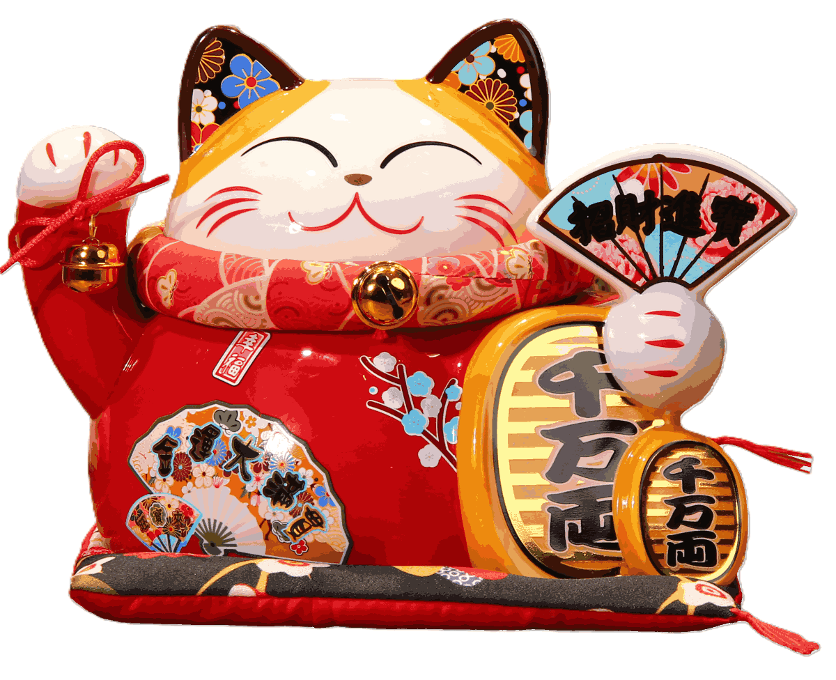  LUCKY CAT 20*15CM 