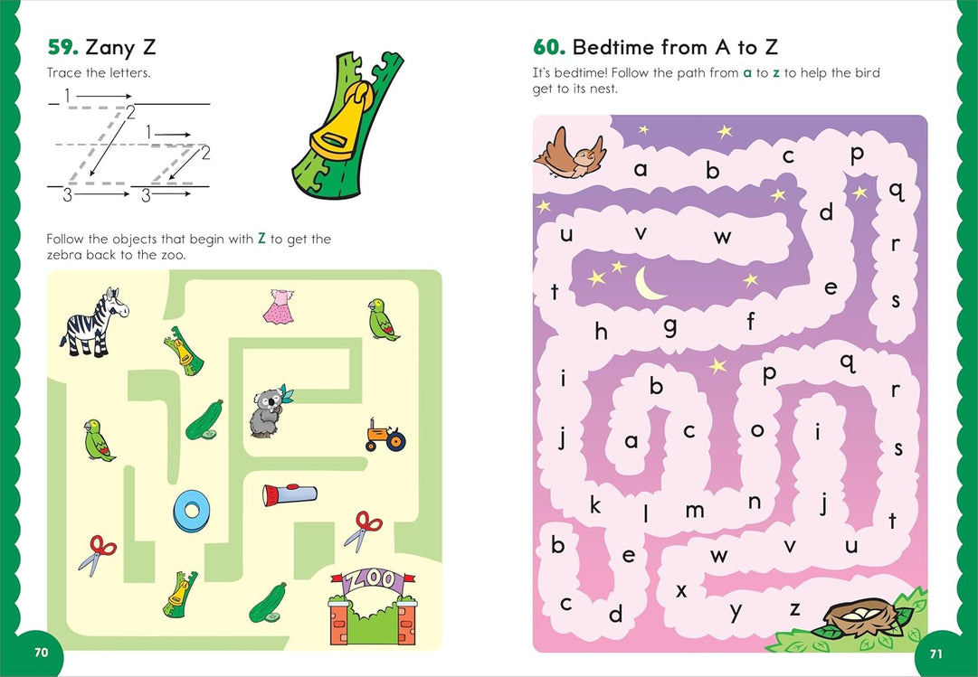 I'm On My Way to Kindergarten Summer Workbook: 200+ Pages of Games & Activities (Paperback)
