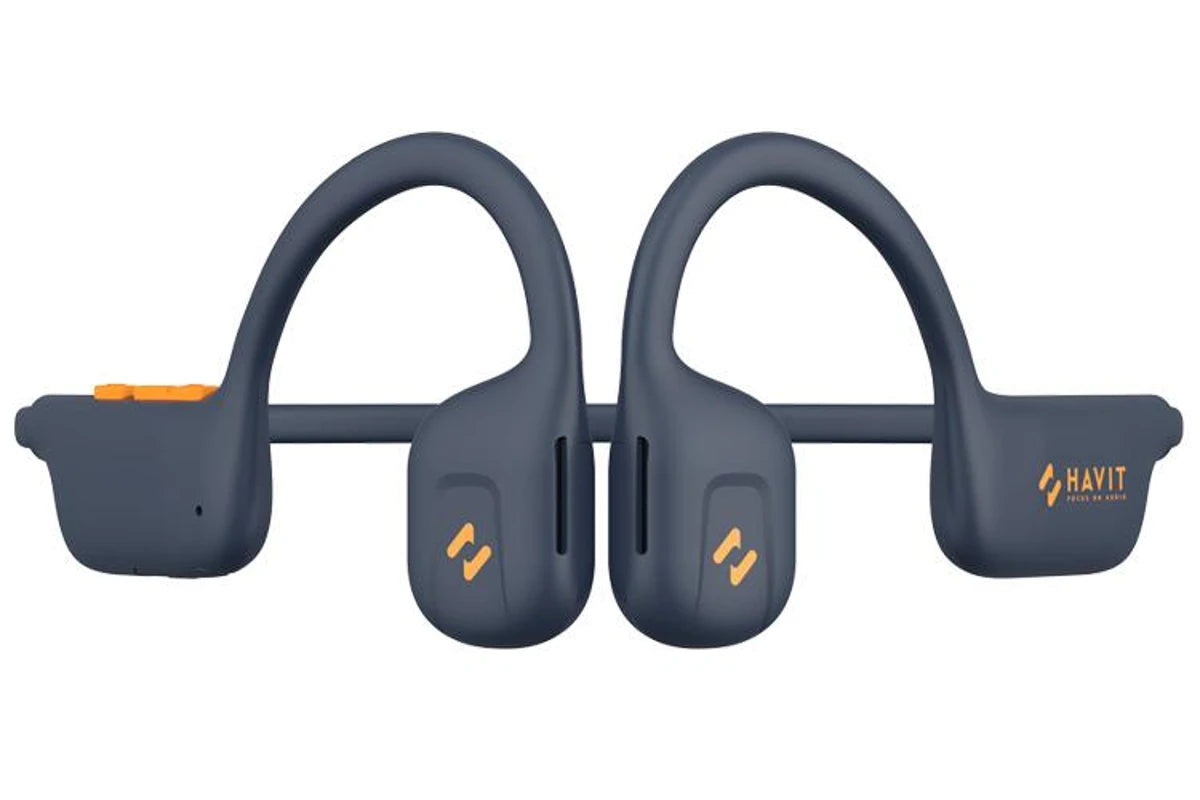 Havit E510BT Freego1 Air Open Ear Air Conduction Headphones - Blue