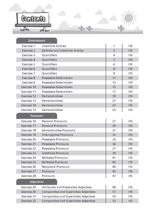 Primary 3 Grammar 1000+ (n)