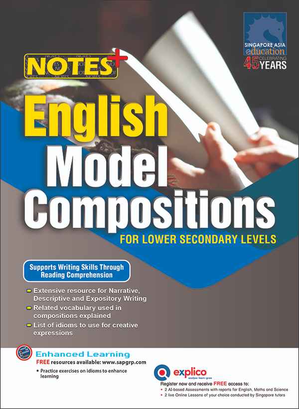 NOTES+ English Model Compositions FOR LOWER SECONDARY LEVELS – Popular ...