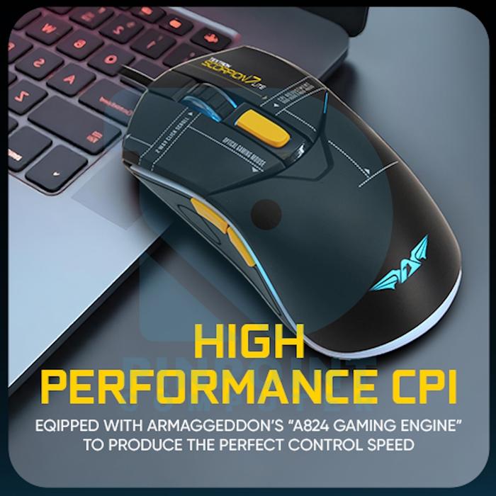 Armaggeddon Scorpion 3 Lite Gaming Mouse