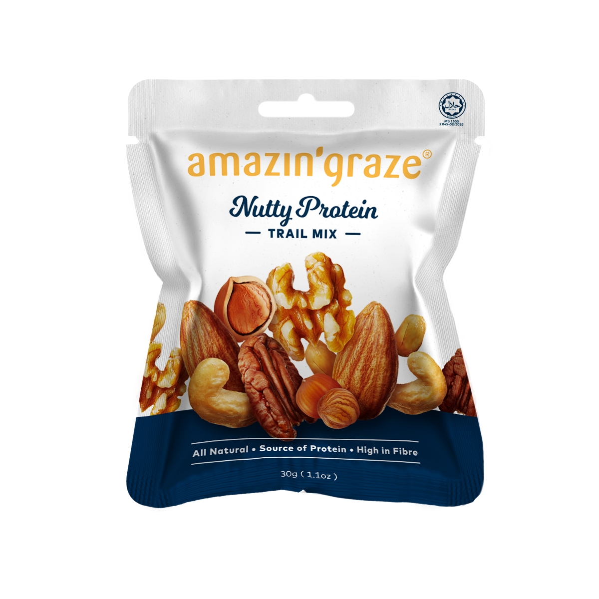 Amazin' Graze  Nutty Protein Trail Mix 30g
