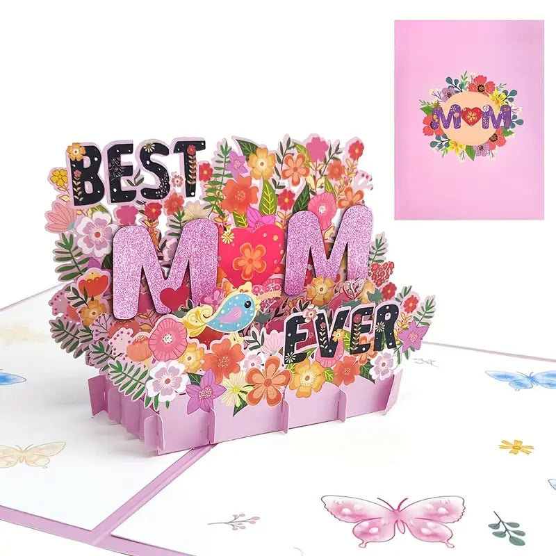 3D MOTHER DAY GREETING CARD KDJ052M