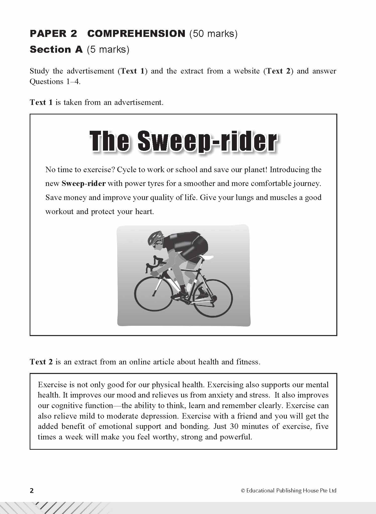 Secondary 4 Normal Academic/G2 English Examination Practice