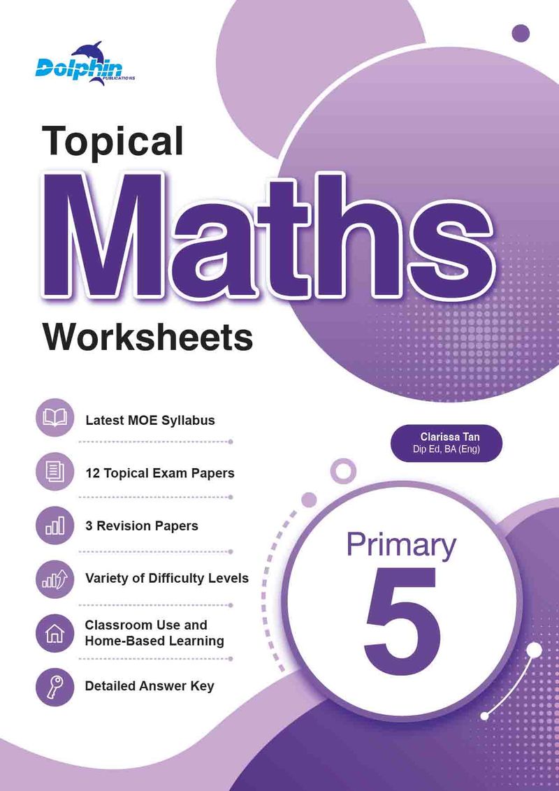 Topical Maths Worksheets Primary 5 (Pack)