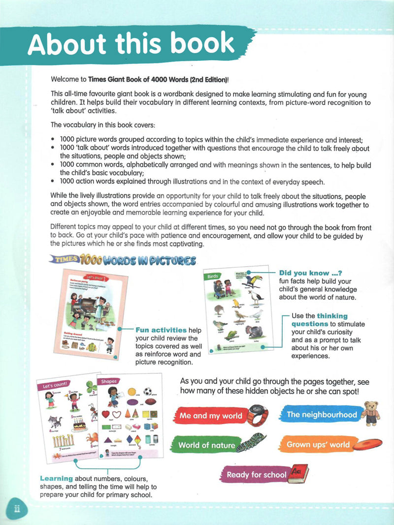 Times Giant Book Of 4000 Words (2nd Edition)