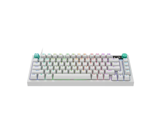 Logitech G316 X 75 Wired Gaming Keyboard Tactile - White