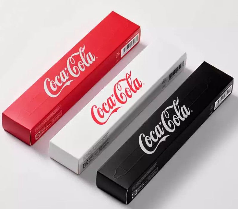 Kaco X Coca-Cola Pop-Up Gel Pen 0.5mm - White