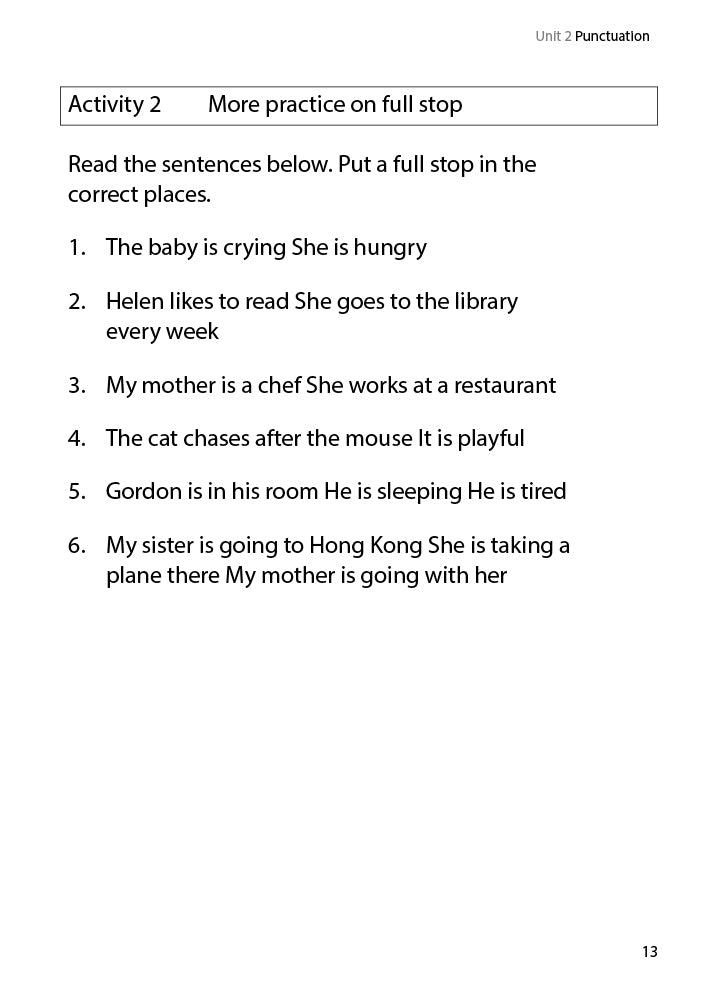 Complete English Grammar for Pre-Schoolers Book 1