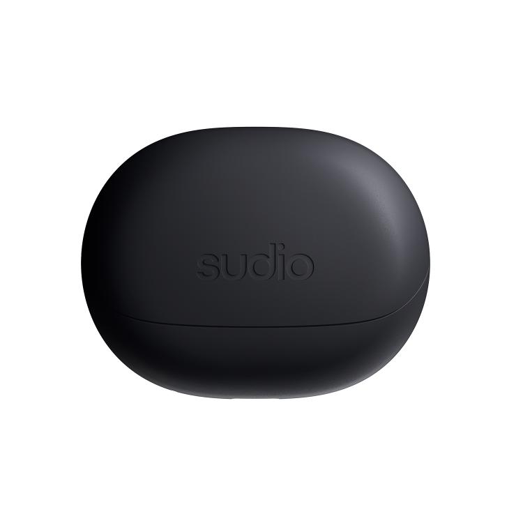 Sudio E4 Pro Wireless Earbuds with Hybrid Active Noise Cancellation - Black
