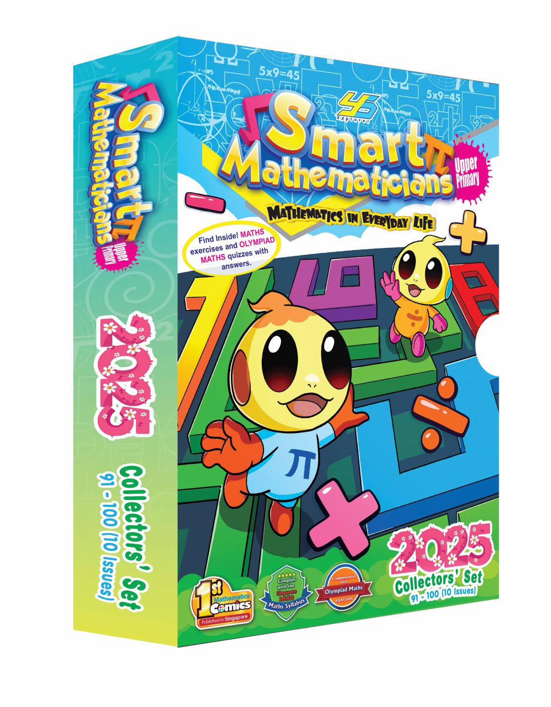2025 Smart Mathematicians Collection Set Upper Primary