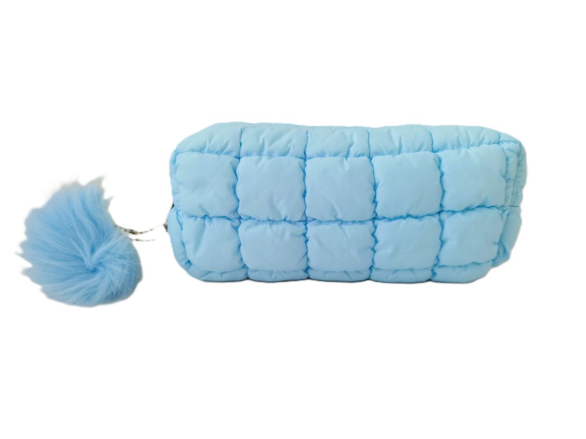 Assorted Fancy Puffer Pencil Bag A3521