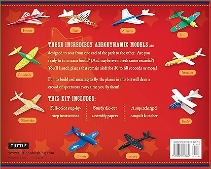 High-Performance Paper Airplanes Kit