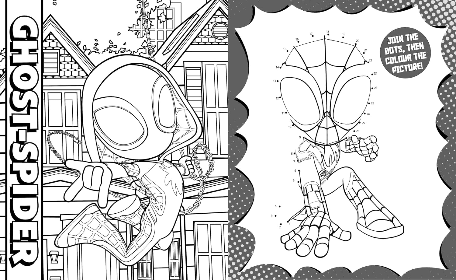 Spidey & Friends: 5-in-1 Colouring