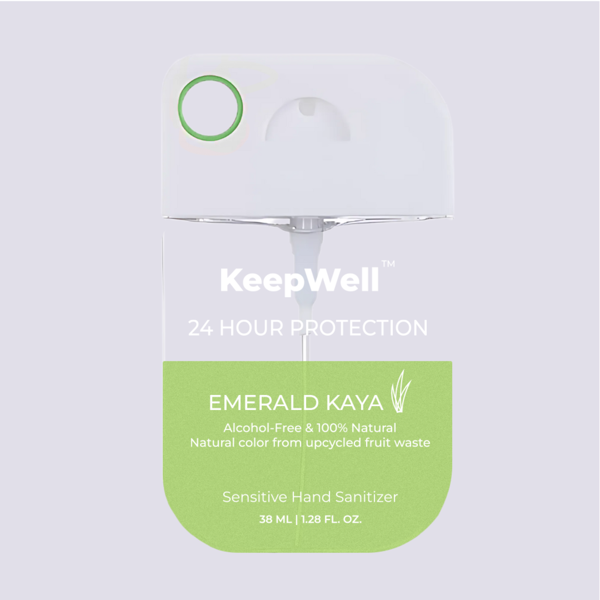 Keepwell Handsanitizer Spray Emerald 38m