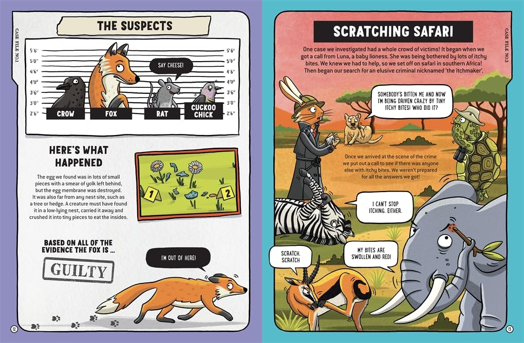 The Animal Detectives: Solve Nature’s Wildest Mysteries (Paperback)