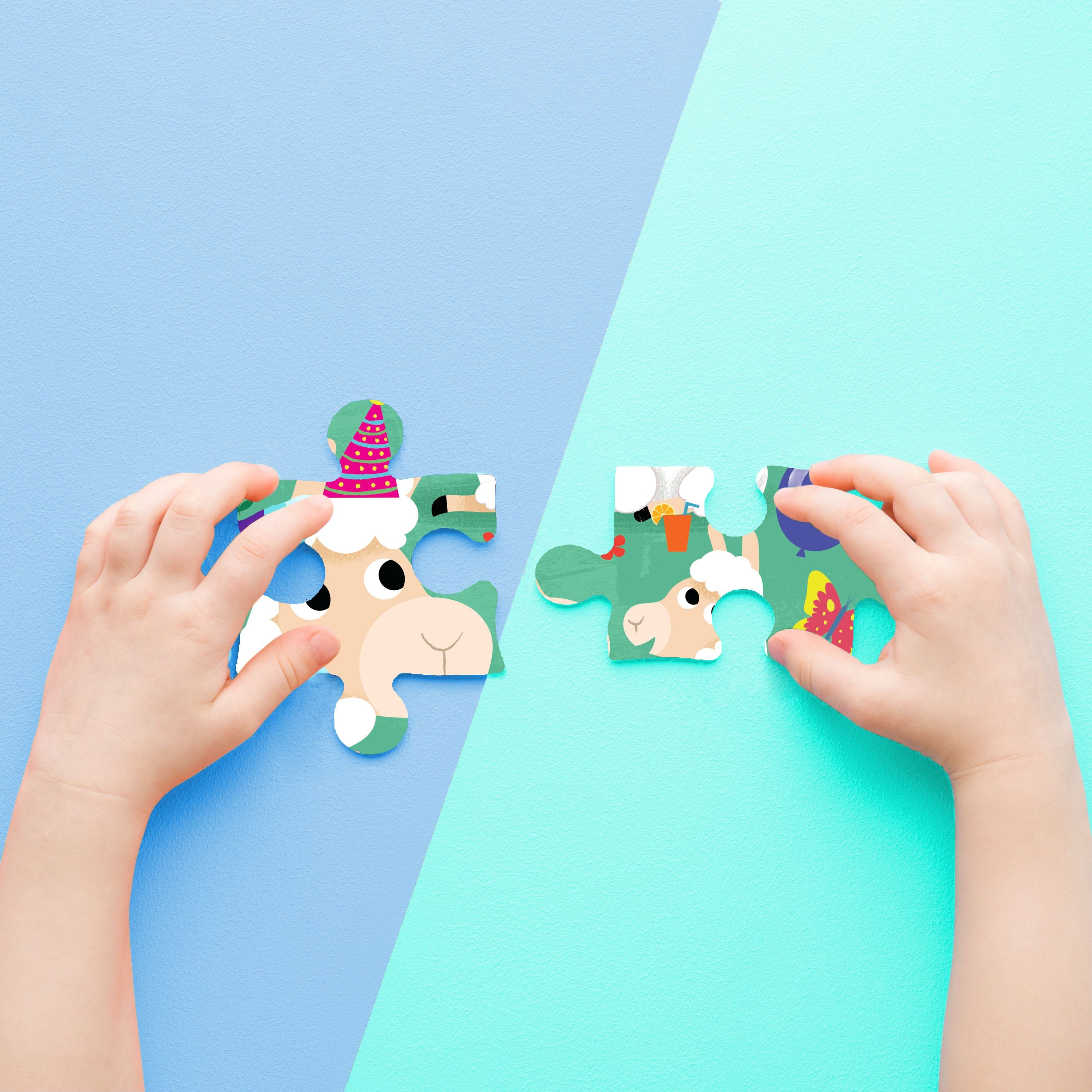 HINKLER JR JIGSAW CARRY AND PLAY PUZZLE LLAMA FIESTA