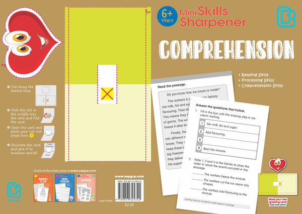 K2 - Mini Skills Sharpener COMPREHENSION (6+ Years)