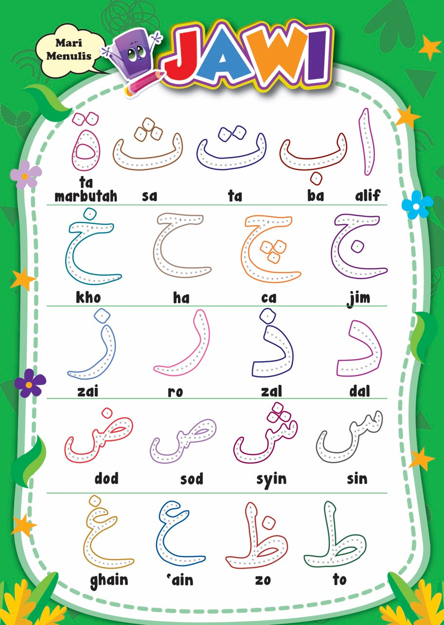 Mari Menulis: Jawi Board