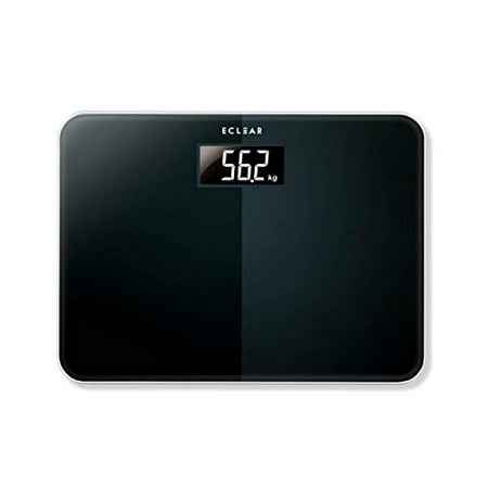 Elecom Eclear Weight Scale Slim & Compact Backlit Black HCS-S01BK HCS-S01BK