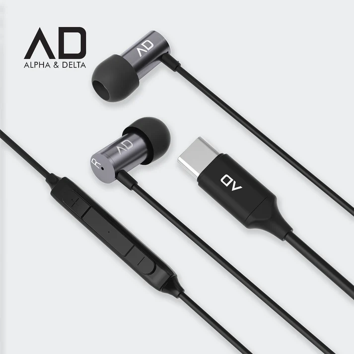 Alpha & Delta D1 Wired/Type-C Earphones