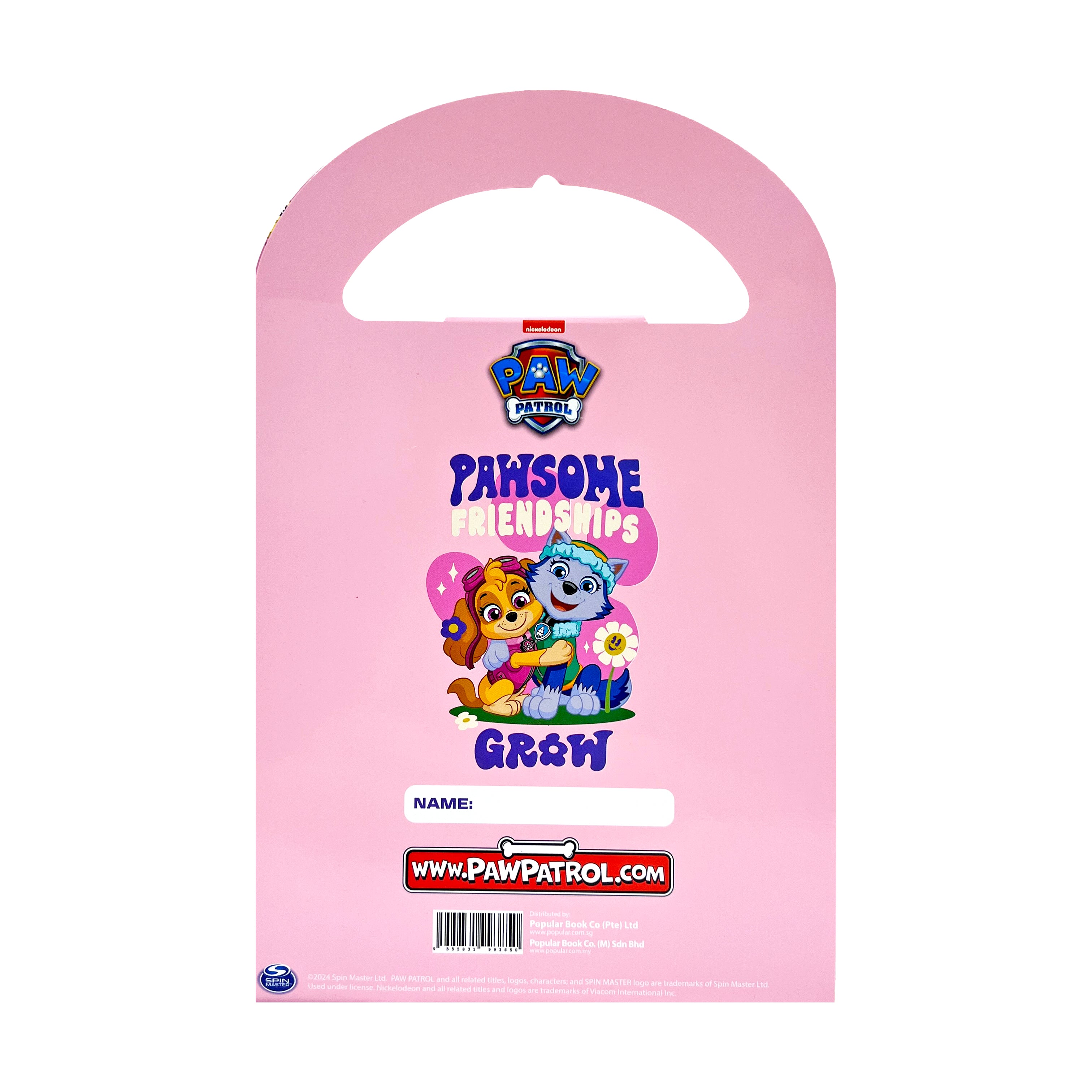 PAW PATROL STICKER BOOK WITH STICKER SET-PAWSOME