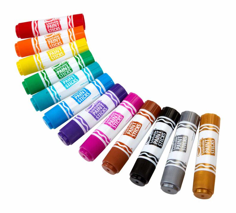 Crayola Washable Paint Sticks 12's 546211