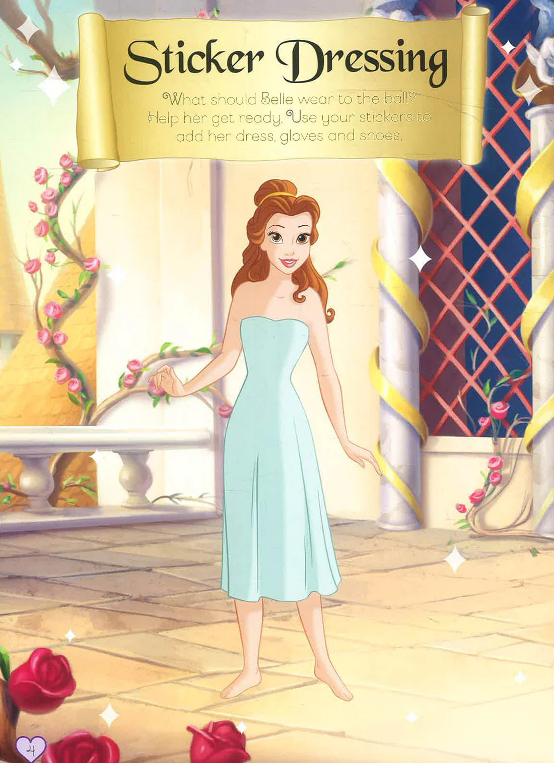 Disney Princess: Sticker Play Enchanting Activities (Paperback)