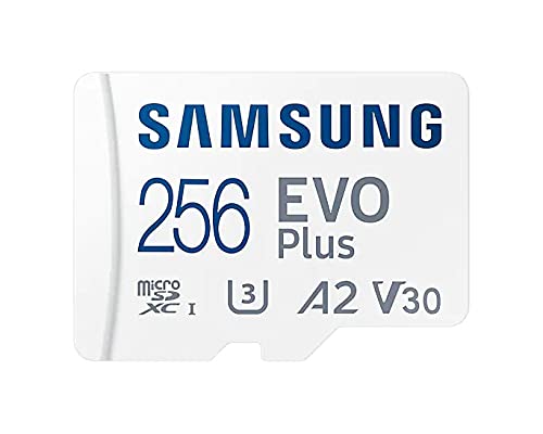 Samsung Evo Plus 256GB MicroSD SDXC U3 Class 10 A2 Memory Card 130MB/S Adapter 2021 MB-MC256KA APC